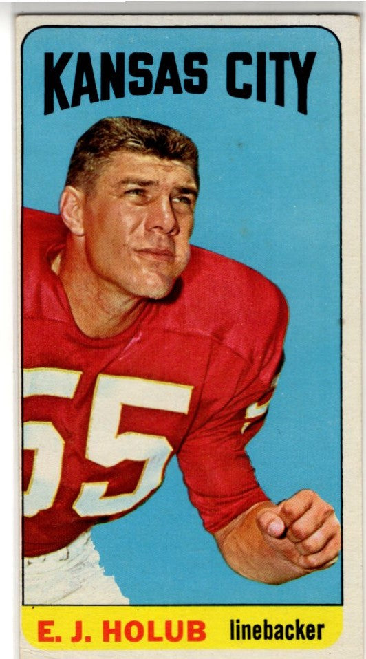 E.J. Holub 1965 Topps Card #103