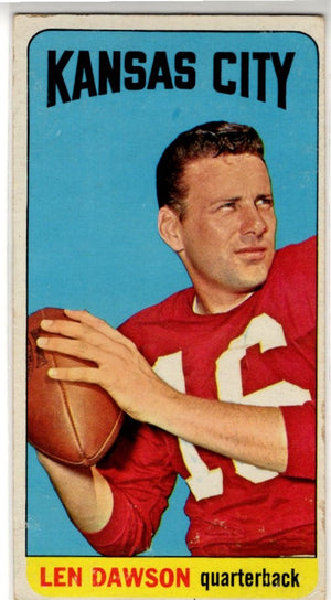Len Dawson 1965 Topps Card #99