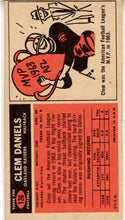 Clem Daniels Topps Card #136