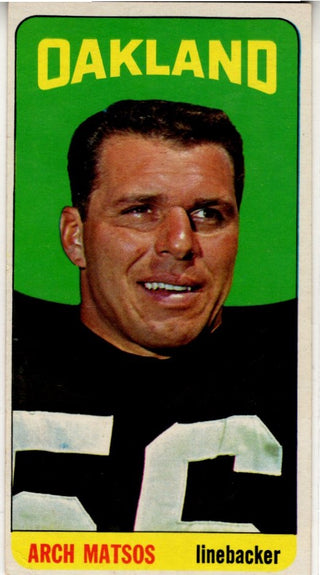 Arch Matsos 1965 Topps Card #142