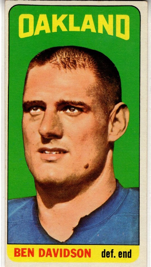 Ben Davidson 1965 Topps Card #137