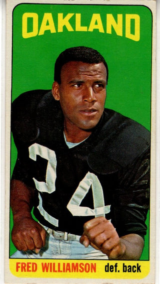 Fred Williamson 1965 Topps Card #152