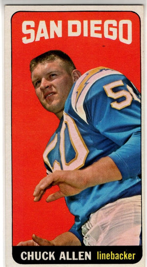 Chuck Allen 1965 Topps Card #154