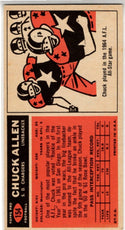 Chuck Allen 1965 Topps Card #154