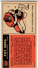Pat Shea 1965 Topps Card #172