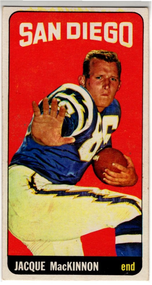 Jacque MacKinnon 1965 Topps Card #167