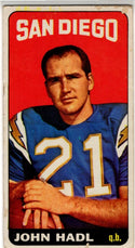 John Hadl 1965 Topps Card #161