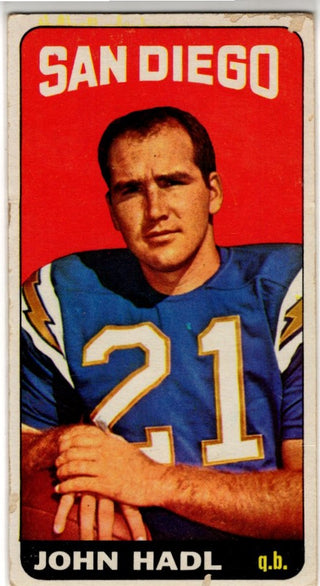 John Hadl 1965 Topps Card #161