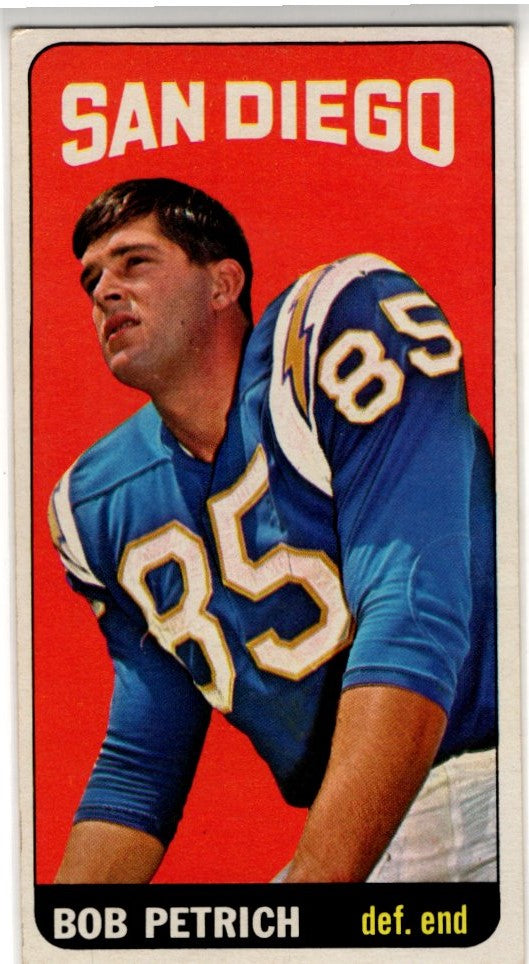 Bob Petrich 1965 Topps Card #170