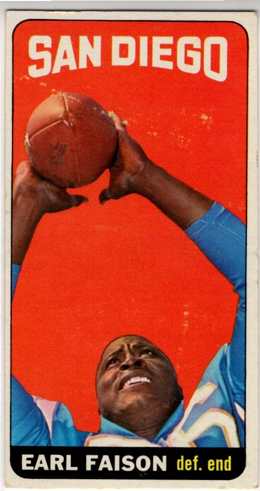 Earl Falson 1965 Topps Card #158 Marks on Card