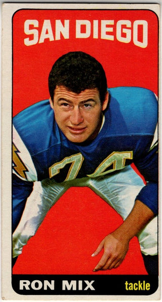 Ron Mix 1965 Topps Card #168