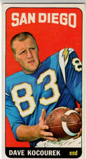 Dave Kocourek 1965 Topps Card #163