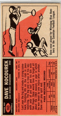 Dave Kocourek 1965 Topps Card #163