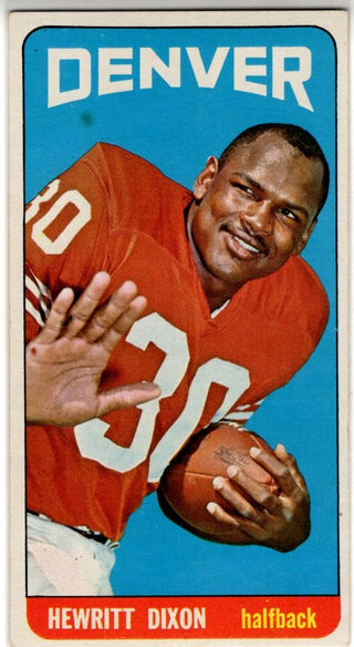 Hewritt Dixon 1965 Topps Card #50