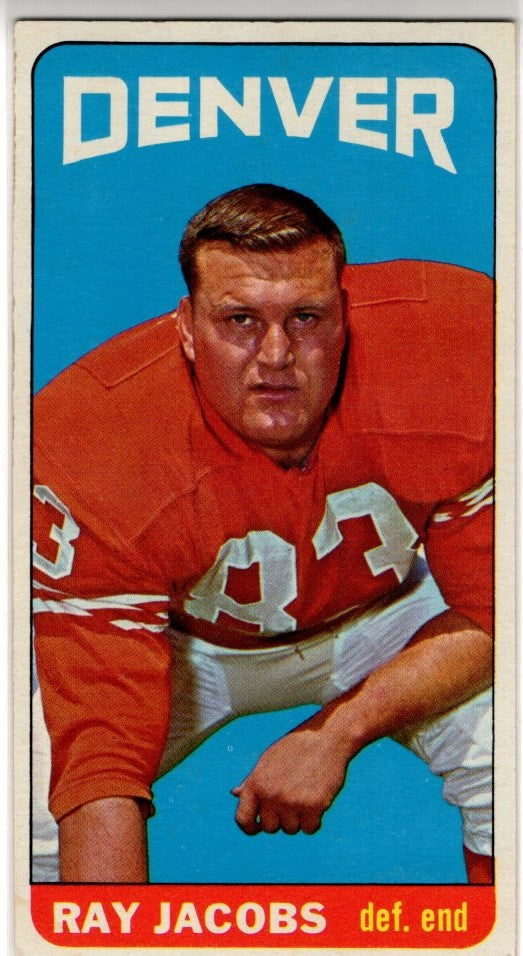 Ray Jacobs 1965 Topps Card #55