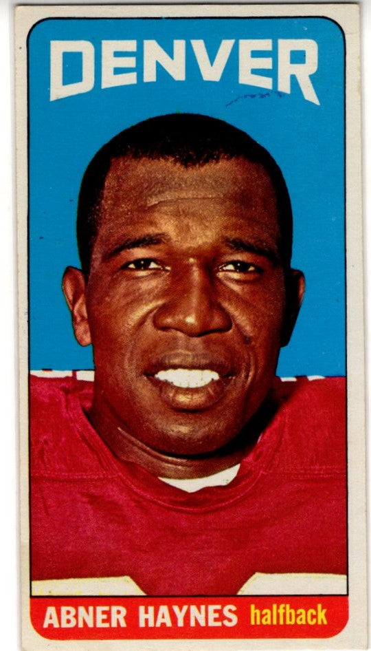 Abner Haynes 1965 Topps Card #53
