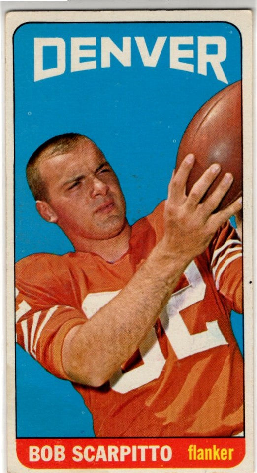 Bob Scarpitto 1965 Topps Card #62
