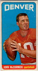 John McCormick 1965 Topps Card #57 Marking on Card
