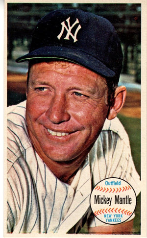 Mickey Mantle 1964 Topps Gaints Card #25