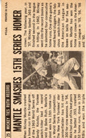 Mickey Mantle 1964 Topps Gaints Card #25