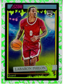 Labaron Philon 2026 Panini Score A Treat Green Bat Parallel Card #27 218/299