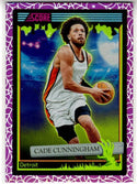 Cade Cunningham 2026 Panini Score A Treat Purple Web Foil Card #47