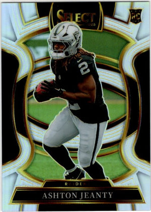 Ashton Jeanty 2025 Panini Select Concourse Silver Prizm RC Card #4
