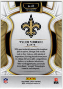 Tyler Shough 2025 Panini Select Concourse Silver Prizm RC Card #41