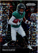 Travis Hunter 2025 Panini Disco Prizm Card Fireworks #13