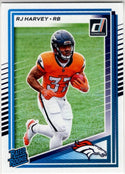 RJ Harvey 2025 Panini Donruss Rated Rookie Card #312