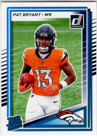 Pat Bryant 2025 Panini Donruss Rated Rookie Card #336