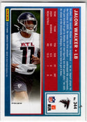 Jalon Walker 2025 Panini Donruss Rated Rookie Pink Prizm Card #344