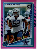 Tyler Booker 2025 Panini Donruss Rated Rookie Pink Prizm Card #354