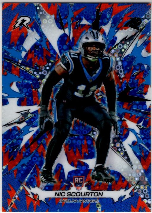 Nic Scourton 2025 Topps Resurgence Blue & Orange Disco RC Card #112
