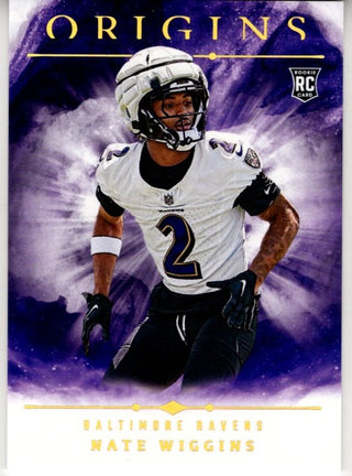 Nate Wiggins 2024 Panini Origins RC Card #143