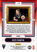 Kate Martin 2025 Panini Donruss WNBA Franchise Features Press Proof Card #15
