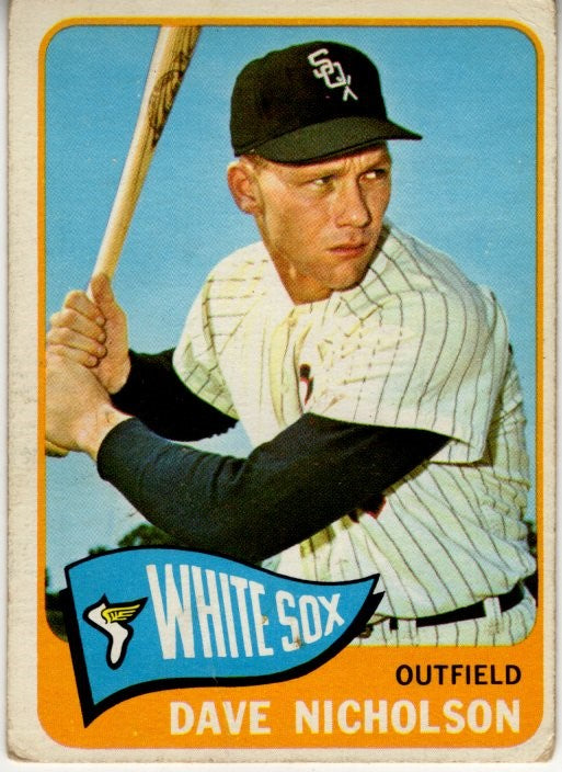 Dave Nicholson 1965 Topps Card #183