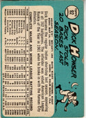 Dick Howser 1965 Topps Card #92