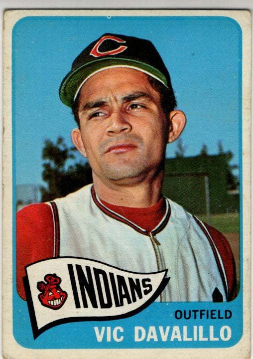 Vic Davalillo 1965 Topps Card #128