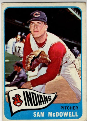 Sam McDowell 1965 Topps Card #76