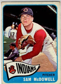 Sam McDowell 1965 Topps Card #76