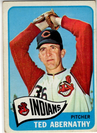 Ted Abernathy 1965 Topps Card #332