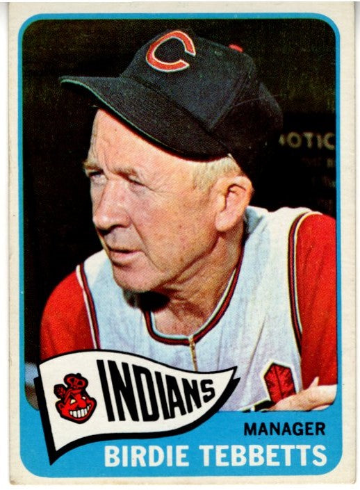 Birdie Tebbetts 1965 Topps Card #301