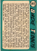 Birdie Tebbetts 1965 Topps Card #301