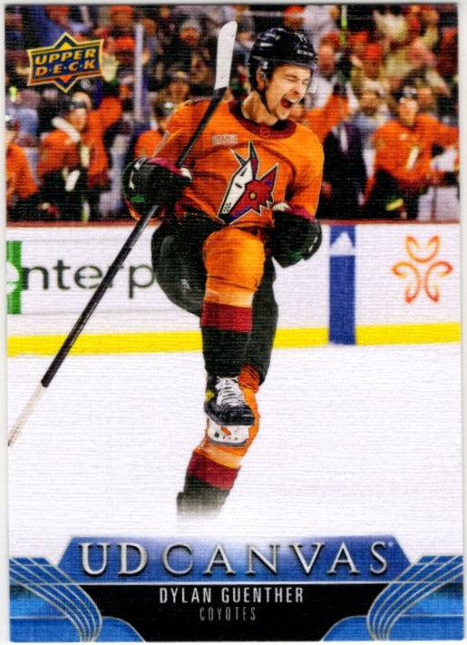 Dylan Guenther 2023-24 Upper Deck Extended Series Canvas Card #C124