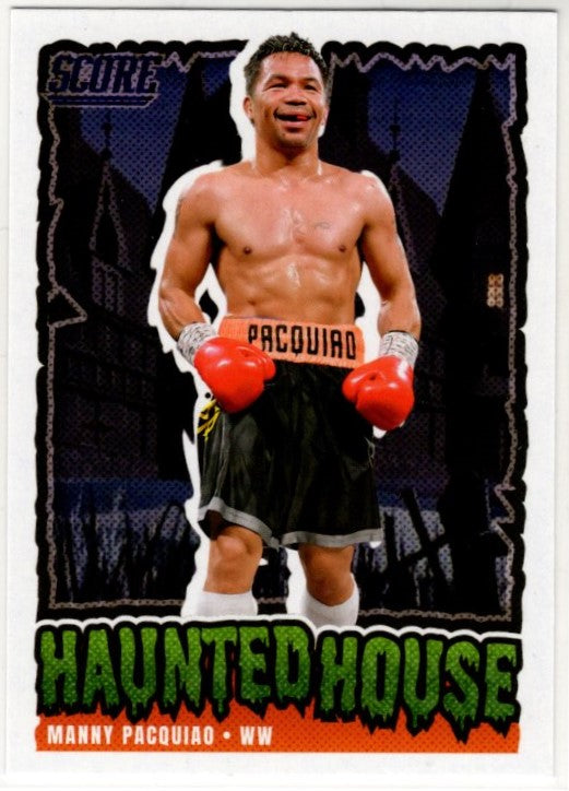 Manny Pacquiao 2026 Panini Score a Treat Haunted House Card #250