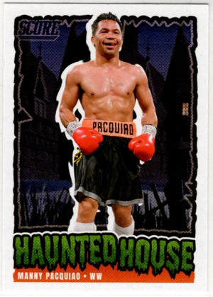 Manny Pacquiao 2026 Panini Score a Treat Haunted House Card #250