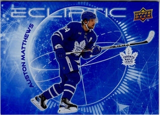 Auston Matthews 2023-24 Upper Deck Ecliptic Series 2 Card #EC-10