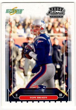 Tom Brady 2006 Donruss Score Card # 6 of 8