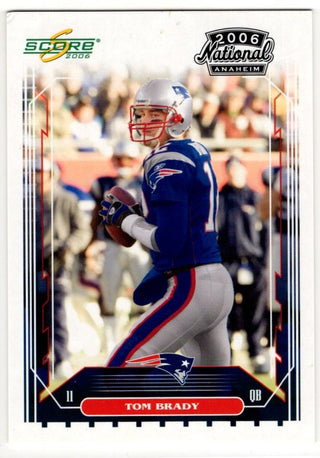 Tom Brady 2006 Donruss Score Card # 6 of 8